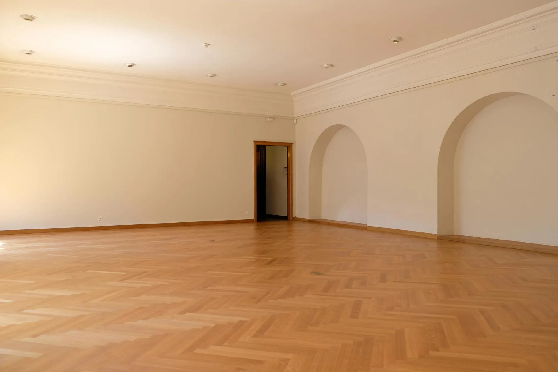 new building interior clean empty modern renovation